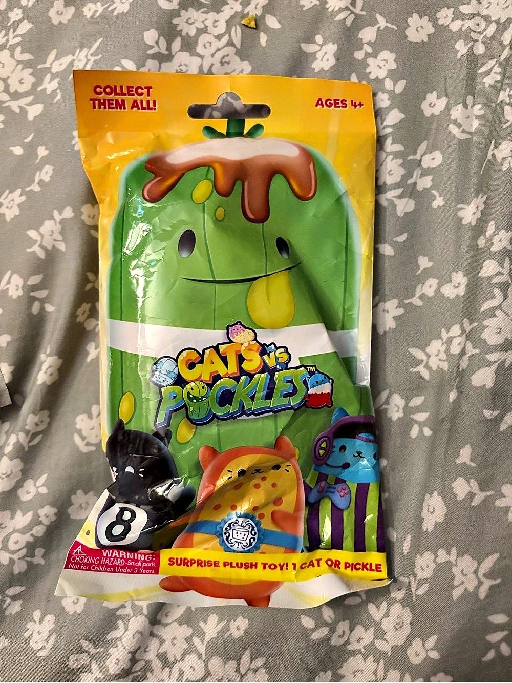 Cat vs Pickles Surprise Plush Toy NWT